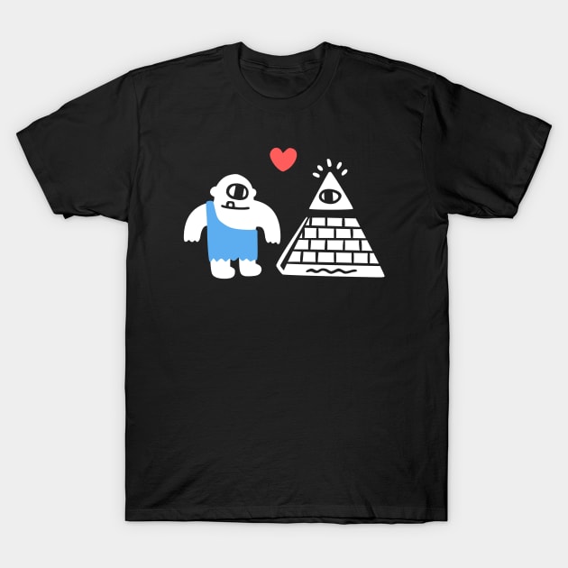 Adorable Conspiracy Theory T-Shirt by obinsun